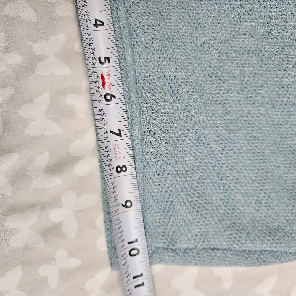 Faherty Brand Men's XL Blue Knit Sweat Shorts French Terry Coastal Athleisure